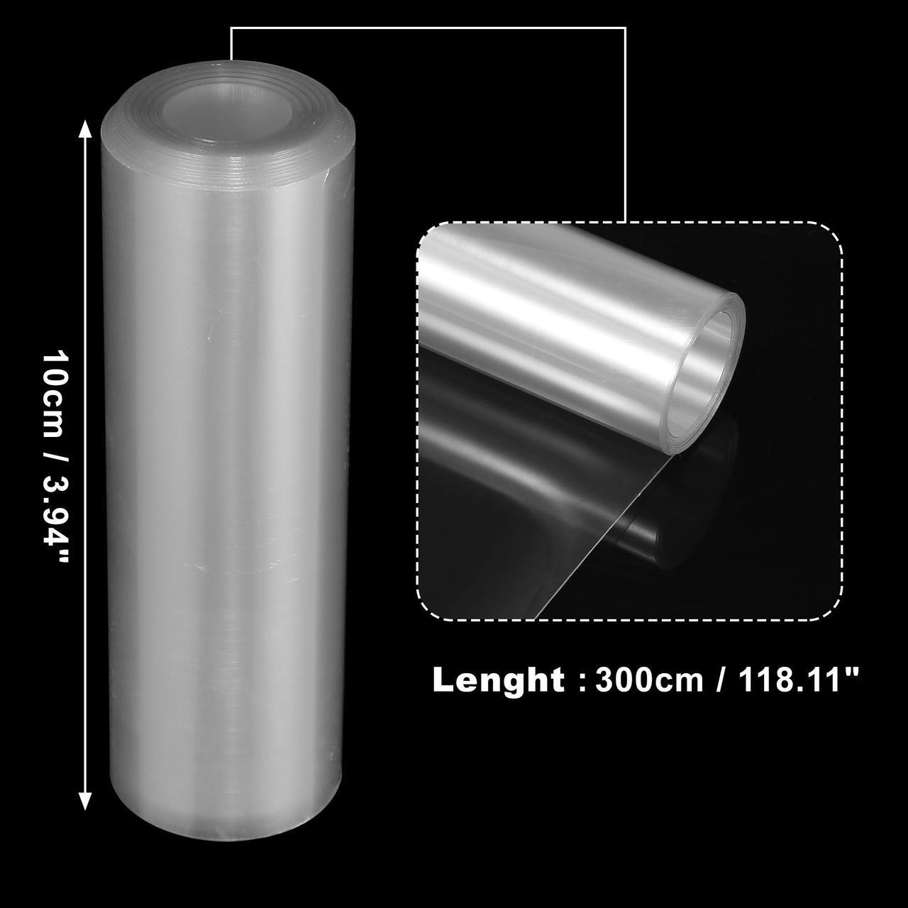 Alt view image 3 of 7 - Clear Vinyl Wrap Sheet Car Paint Protection Film Cover Decal Scratch Resistant Self Adhesive Sticker Universal 4"x118"