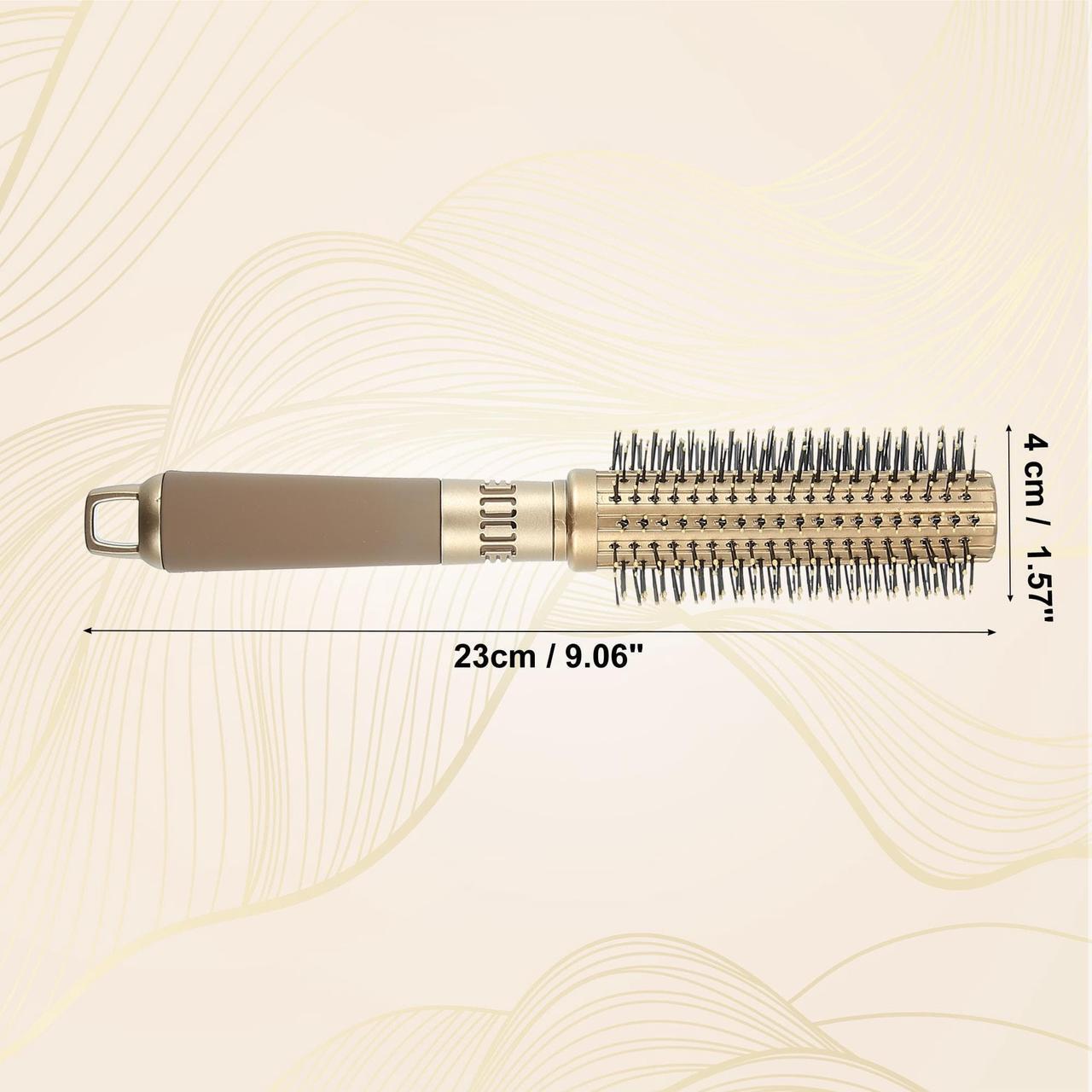 Alt view image 4 of 7 - 1 Pcs Detangling Brush, Styling Comb, for Curly Straight Wavy Hair, Barber Brush Tools, for Men and Women Black Red