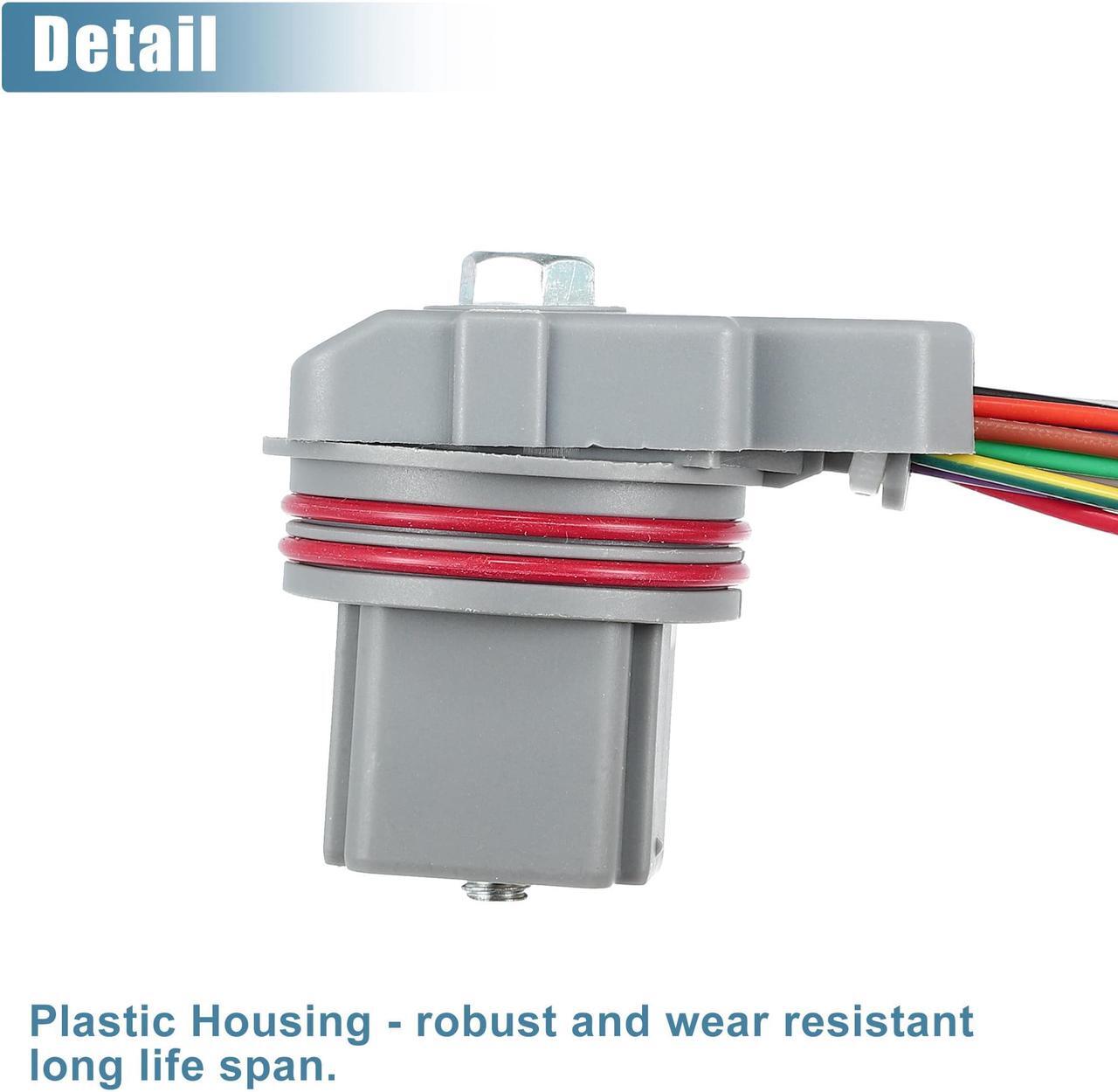 Alt view image 5 of 7 - 5R55W 5R55S 5R55N Transmission Wire Harness Pigtail Plug for Ford for Lincoln for Mazda for Mercury 2003-2015 Shift Solenoid Wire Repair Kit
