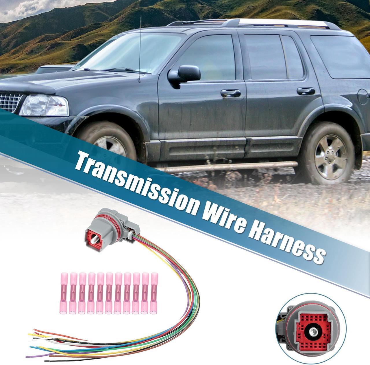 Main image of 5R55W 5R55S 5R55N Transmission Wire Harness Pigtail Plug for Ford for Lincoln for Mazda for Mercury 2003-2015 Shift Solenoid Wire Repair Kit