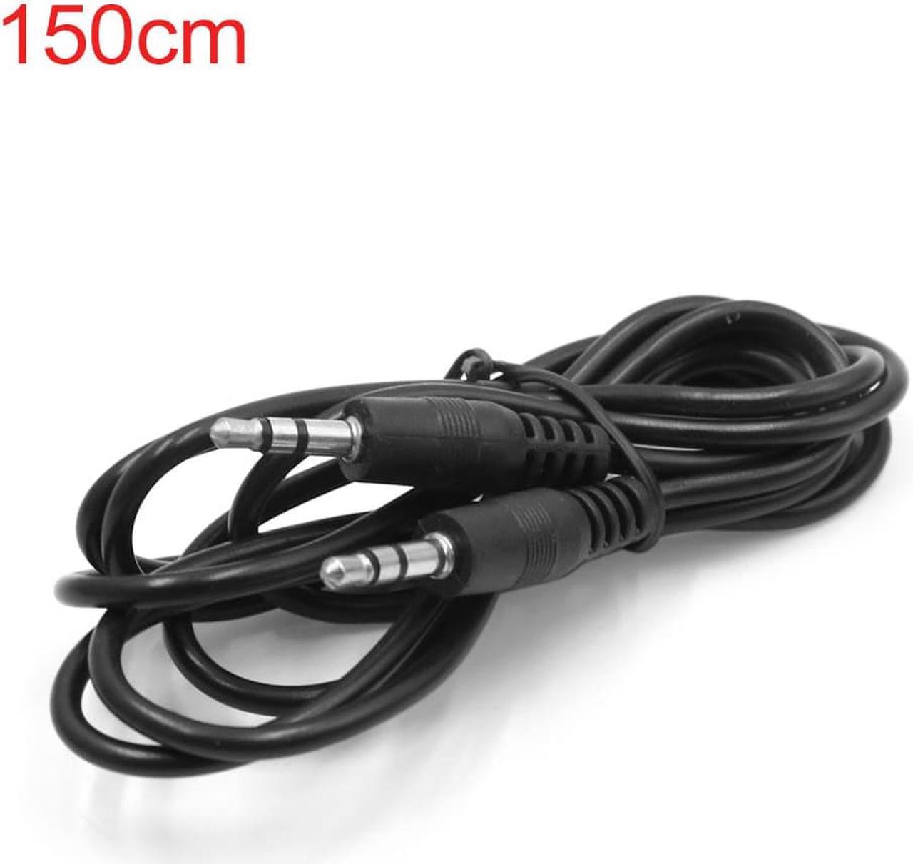 Black 3.5mm Male to Male Adapter Car Vehicle AUX Audio Cord Extension Cable