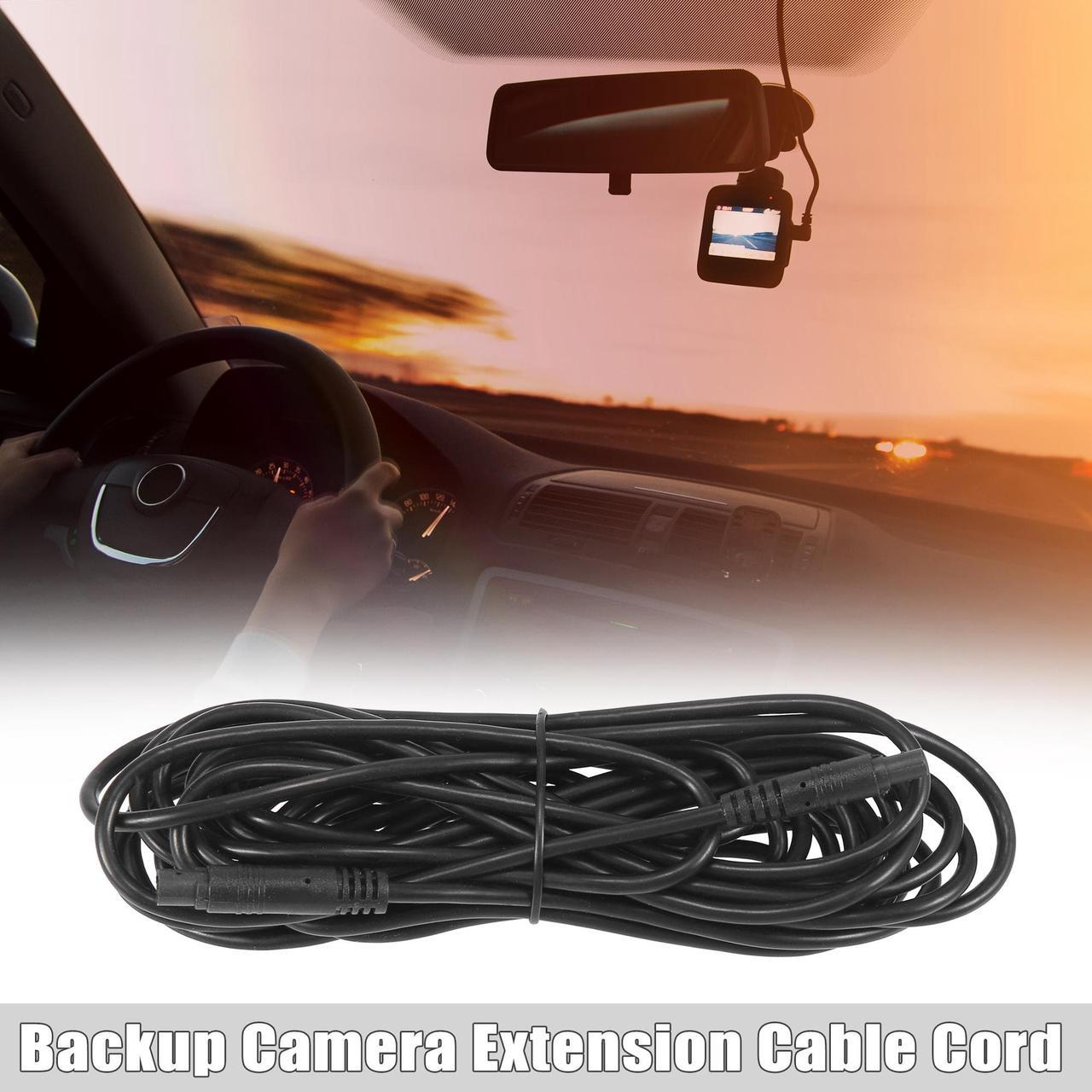 5 Pin 5m 16.4ft Backup Camera Extension Cable Dash Camera Cord Wires Car Rear View Camera