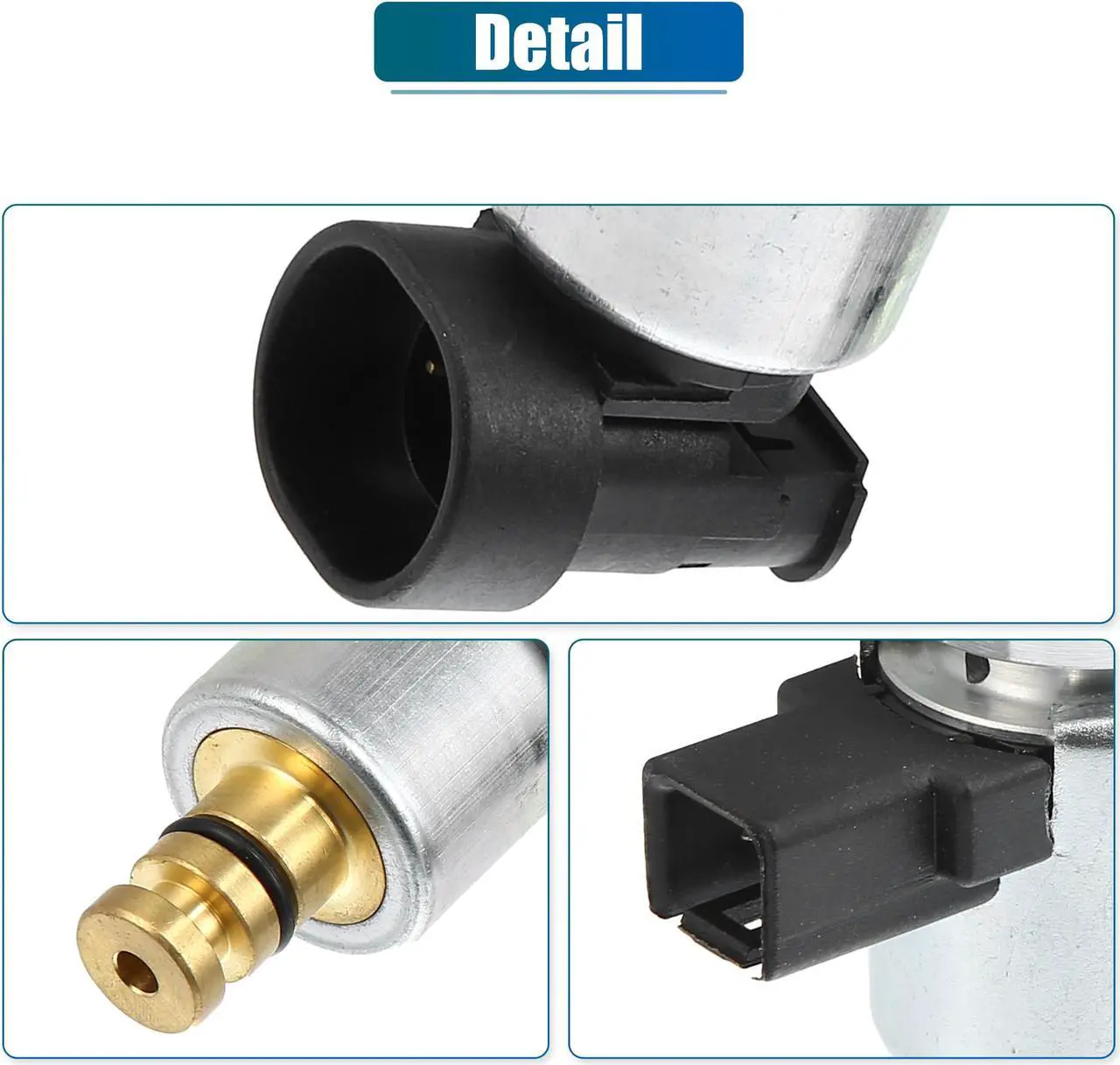 Alt view image 3 of 7 - Unique Bargains 4617210 56041403AA Transmission Pressure Sensor & Governor Pressure Solenoid Kit 42RE 44RE 46RE 47RE