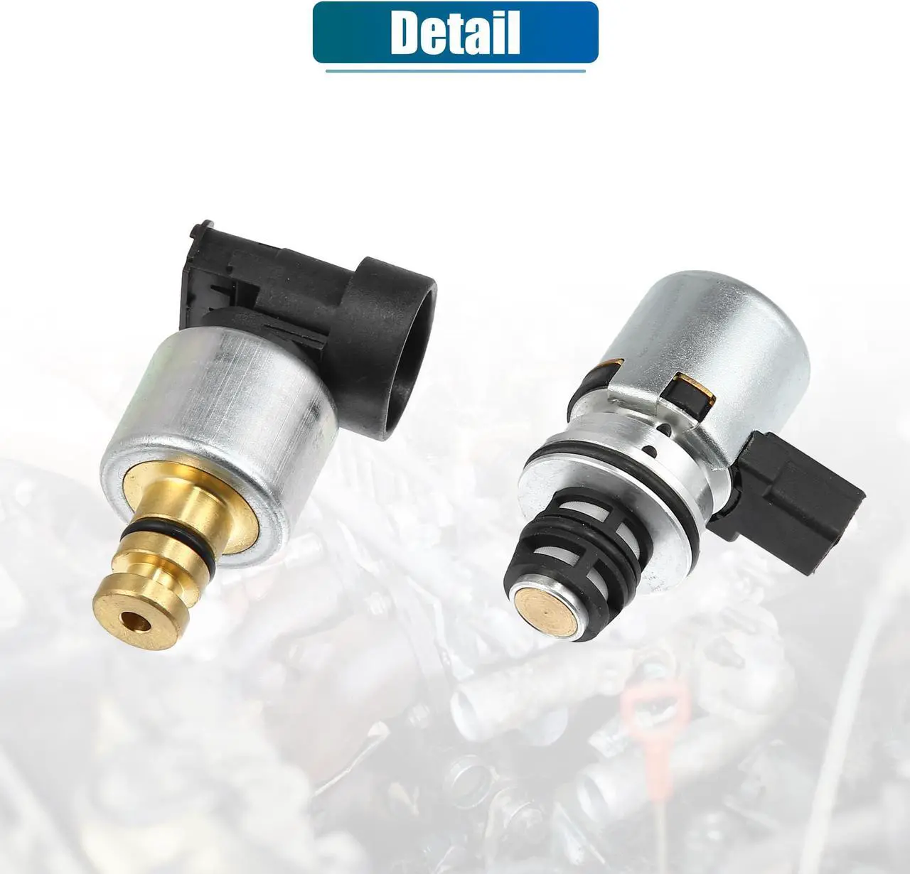 Alt view image 5 of 7 - Unique Bargains 4617210 56041403AA Transmission Pressure Sensor & Governor Pressure Solenoid Kit 42RE 44RE 46RE 47RE