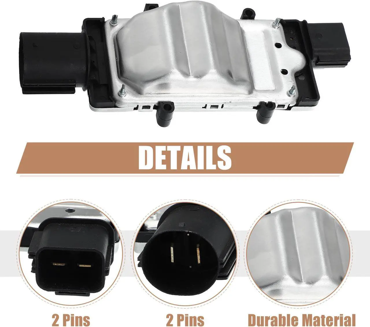 Alt view image 5 of 7 - Engine Cooling Fan Controller for Mazda 3 5 for Volvo v40 for Ford Focus Kuga Cooling Fan Control Module Fan Control Unit Replaces 1137328464 1137328567