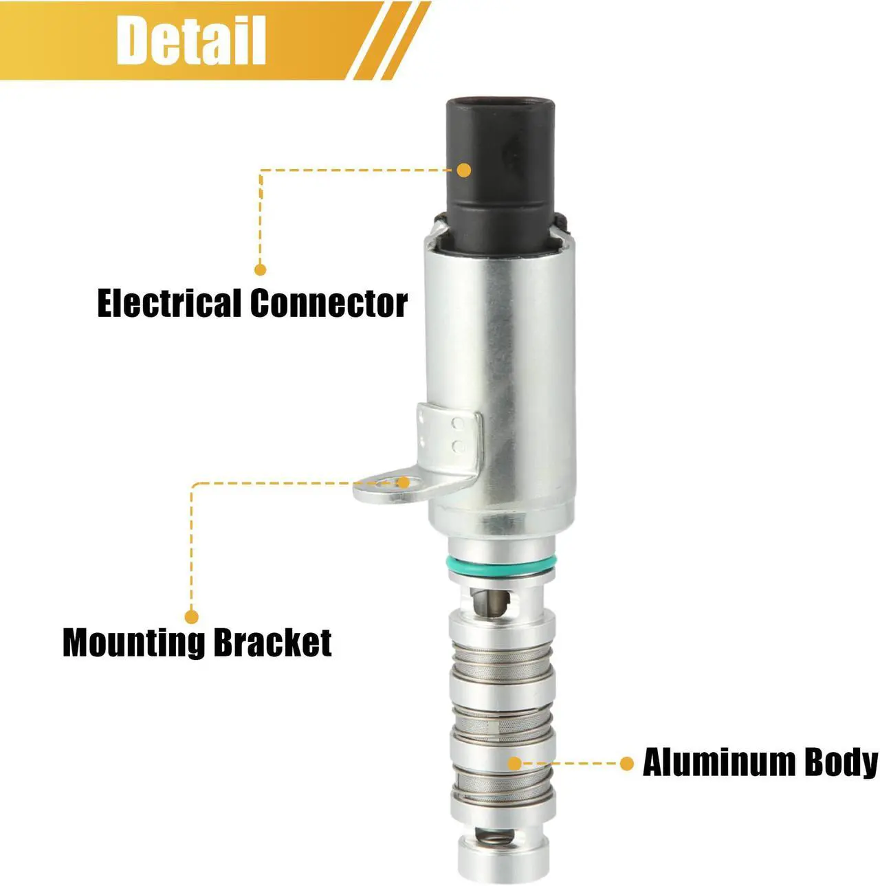 Alt view image 5 of 7 - Engine Variable Timing Oil Control Valve Solenoid 24355-2E100 for Hyundai Elantra 2011-2020 for Hyundai Elantra GT 2013-2020