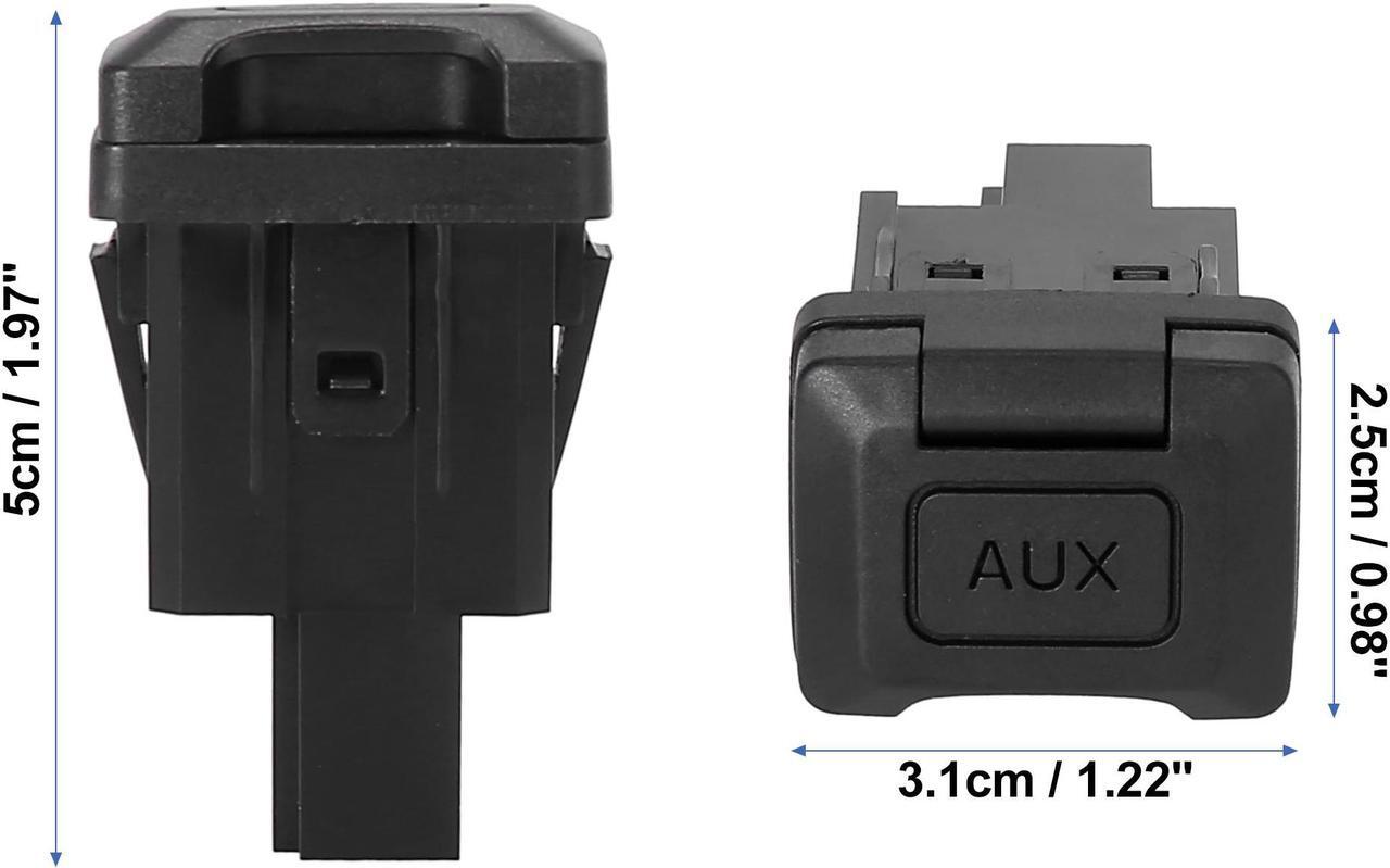 Alt view image 3 of 7 - 39112-SNA-A01 Auxiliary Aux Stereo Adaptor Audio Input Jack Radio Car Repair Parts for Honda Civic 2006-2011