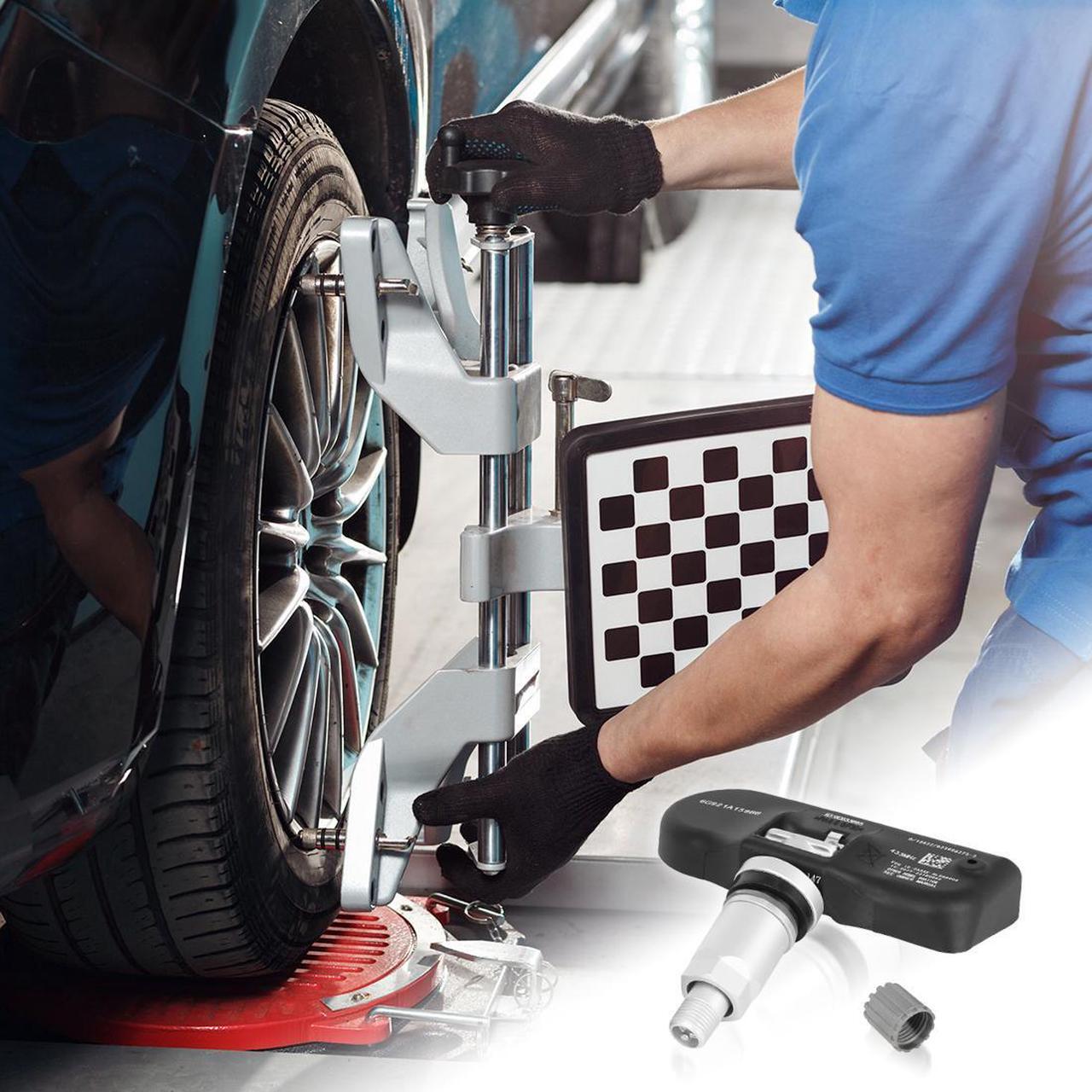 Alt view image 3 of 7 - 6G92-1A159-BB Tire Pressure Monitoring System Sensor TPMS Sensor 433MHz for Volvo C30 C70
