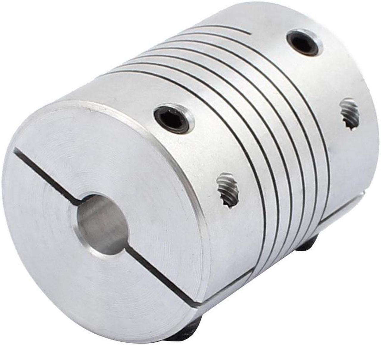 Alt view image 3 of 3 - 8mm To 16mm Shaft Coupling 40mm Length 32mm Diameter Stepper Motor Coupler Aluminum Alloy Joint Connector for 3D Printer CNC Machine DIY Encoder