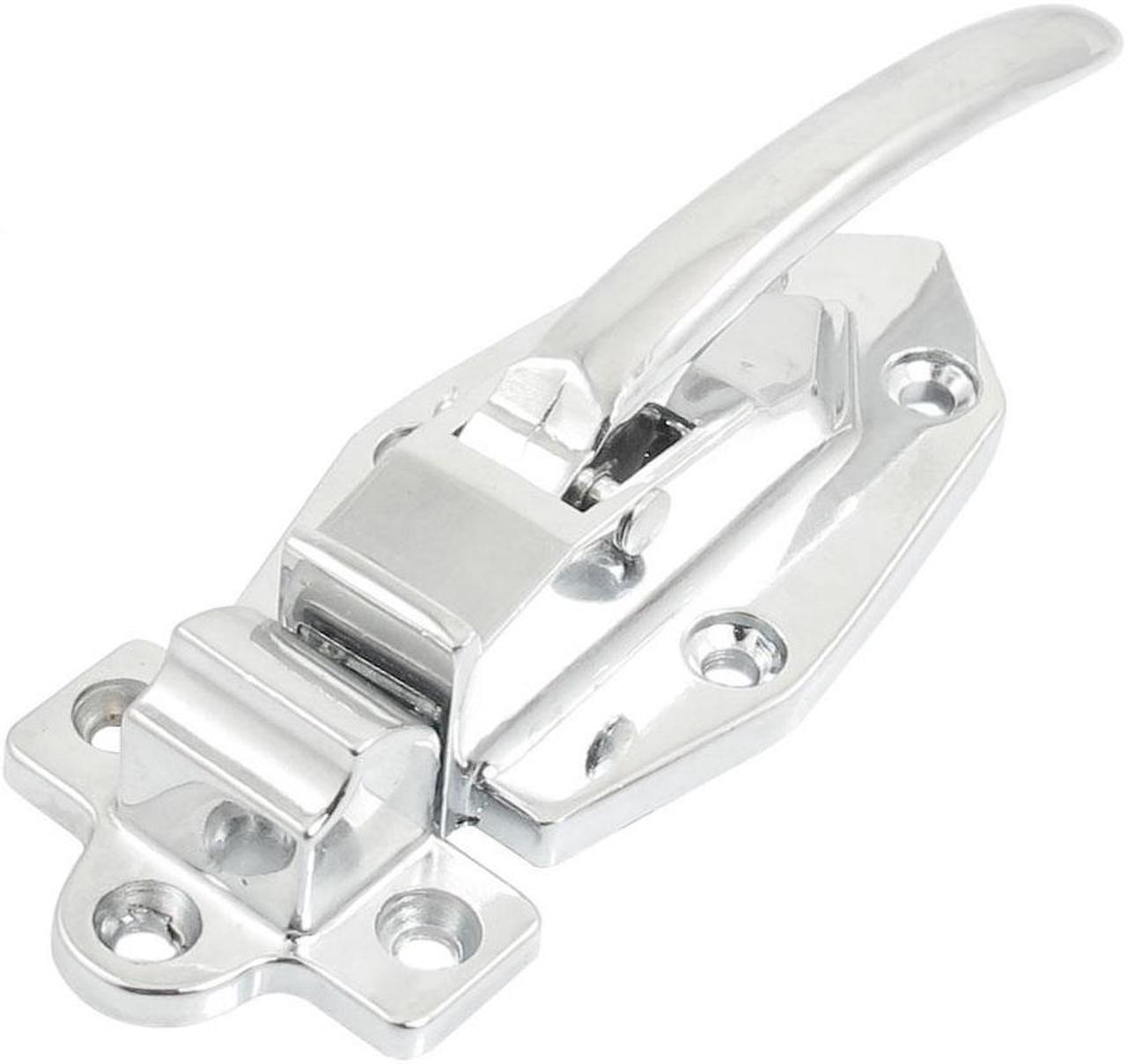 Freezer Door Flush Mounted Walk in Latch Handle, 145mm, Silver Tone