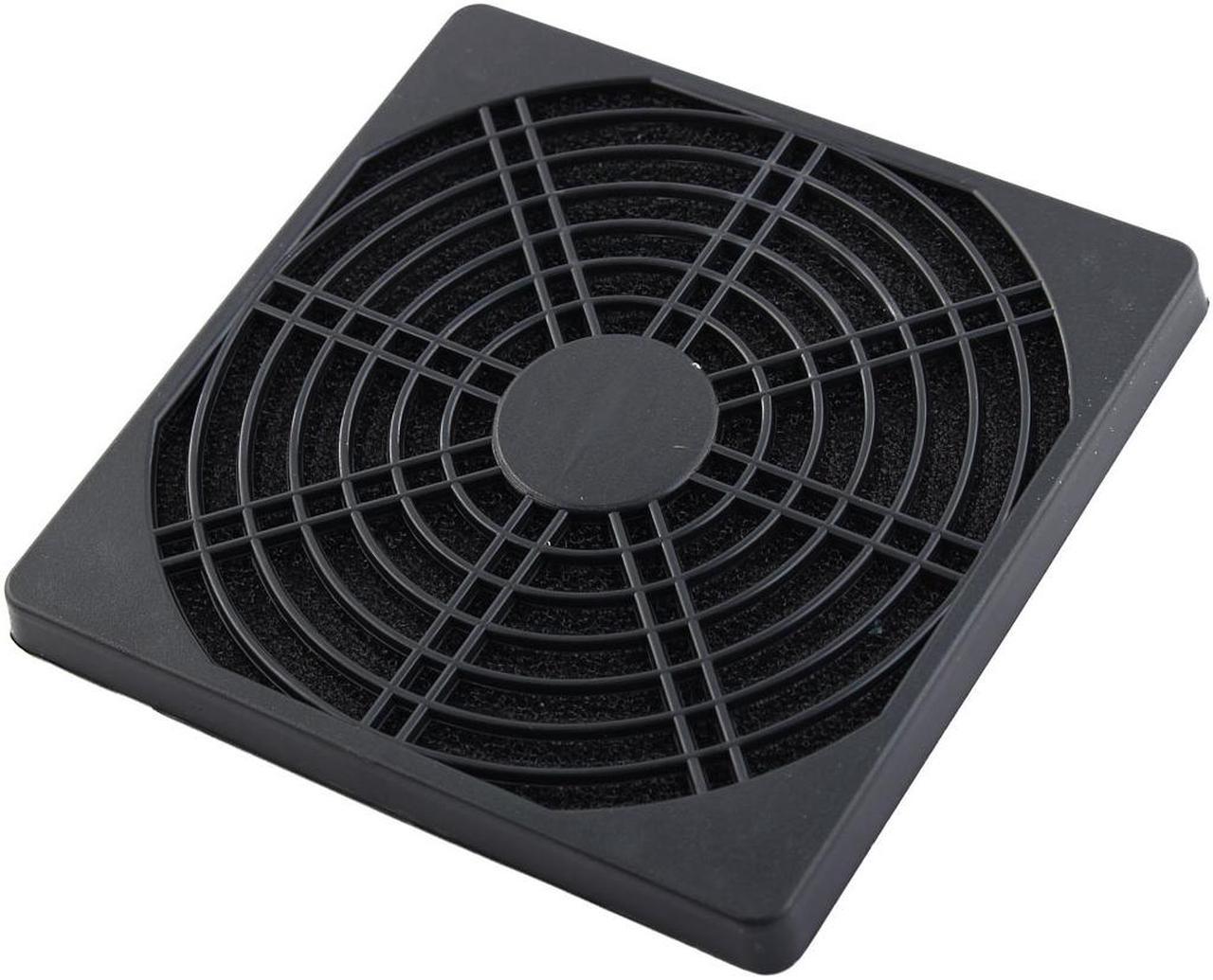 Unique Bargains Computer PC Black Plastic 12cm 120mm Fan Filter Dust Guard Mesh