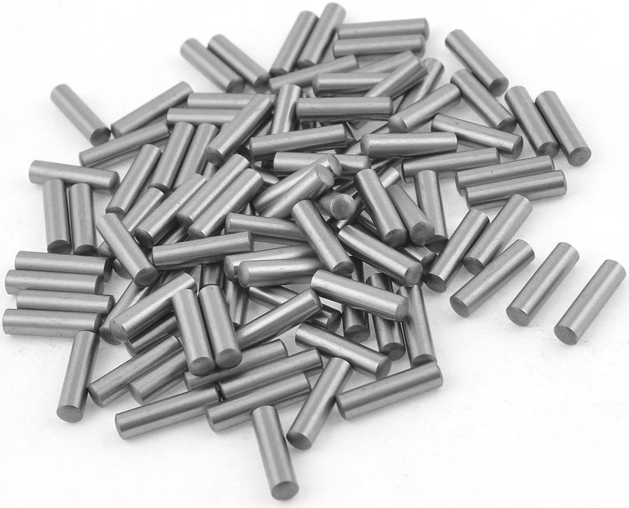 100 Pcs 3.1mm x 15.8mm Parallel Dowel Pins Fasten Elements