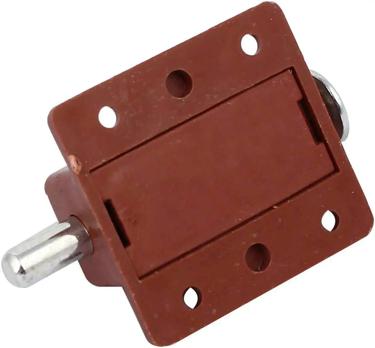 Alt view image 2 of 4 - Furniture Door Spring Loaded Press Button Latches Bolt Lock 5pcs