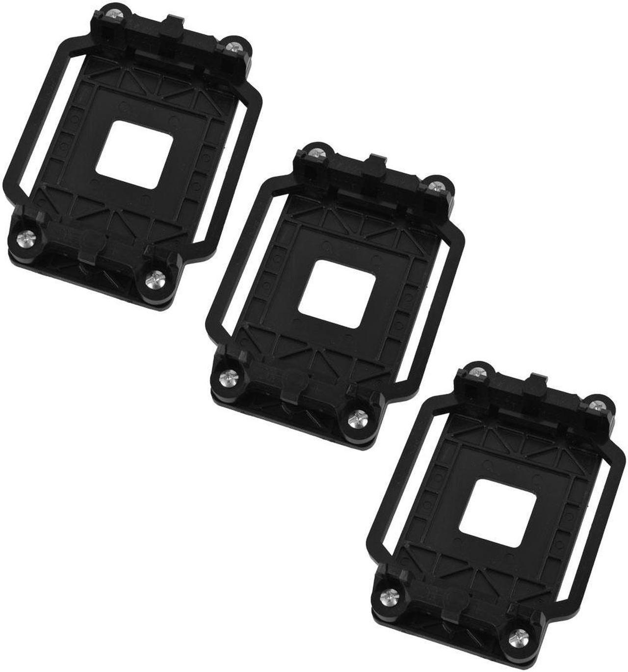 3pcs AM2 AM3 FM1 FM2 FM2+ Plastic AMD CPU Cooling Fan Bracket Base Black