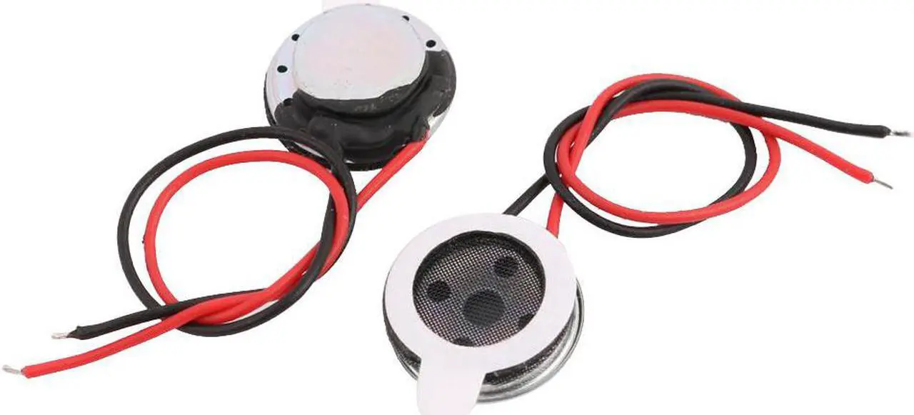 Alt view image 2 of 2 - 4 Pcs 10mm Diameter Built-in Speaker 1W 8 Ohm 1000Hz for PC Computer