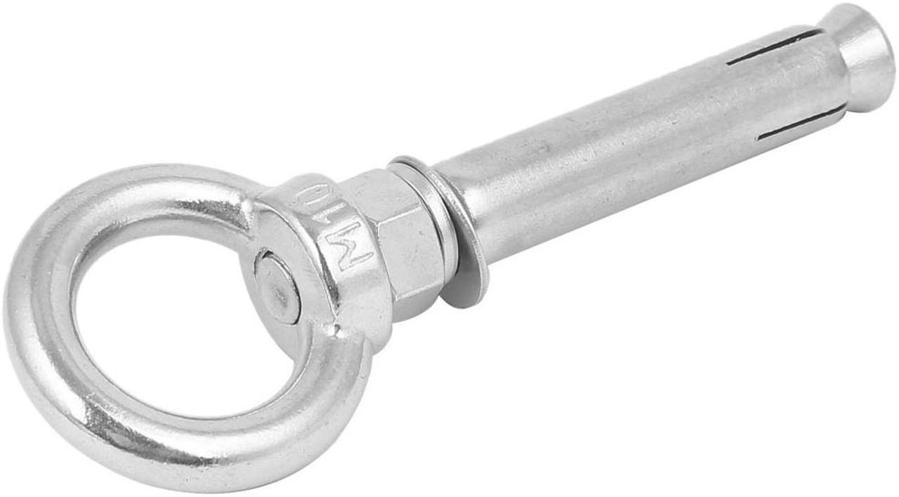 M10 x 90mm 304 Stainless Steel Sleeve Anchor Concrete Expansion Eye Bolt