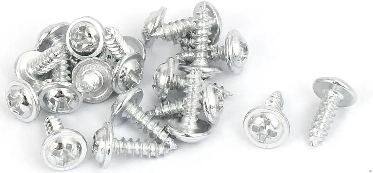 Alt view image 2 of 3 - 42mm x 16mm Wall Hanging Picture Photo Frame Hidden Hooks Silver Tone 10PCS