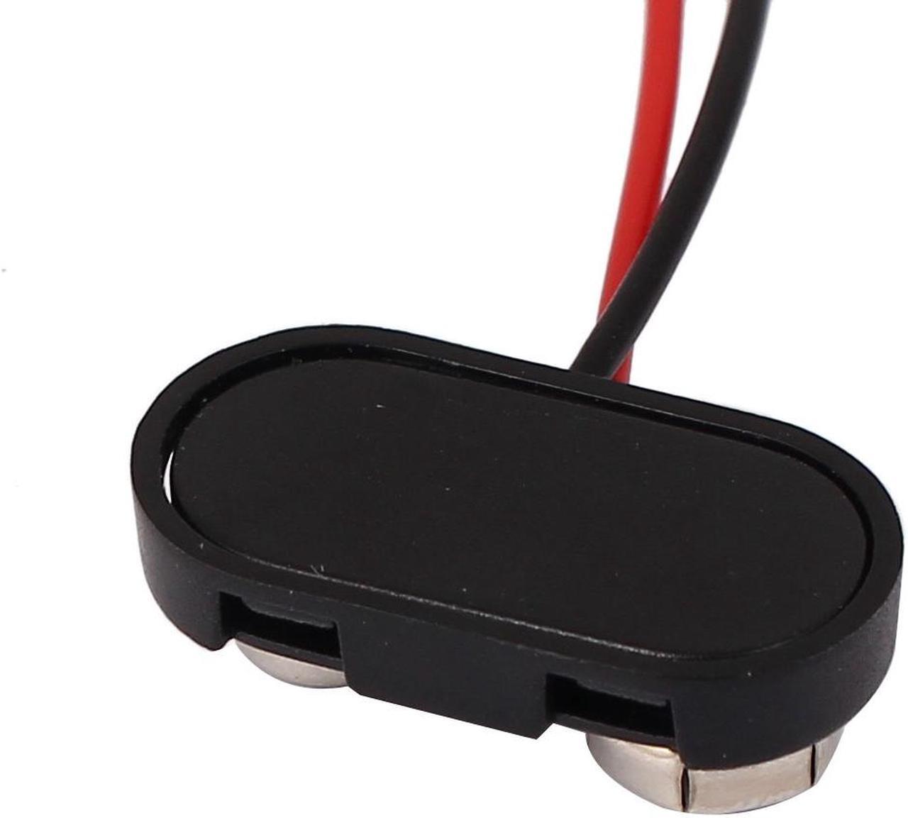 Alt view image 2 of 4 - 9V Block Battery Clip Plastic T-type Cap DIY Connector Holder Cable Leads 15cm