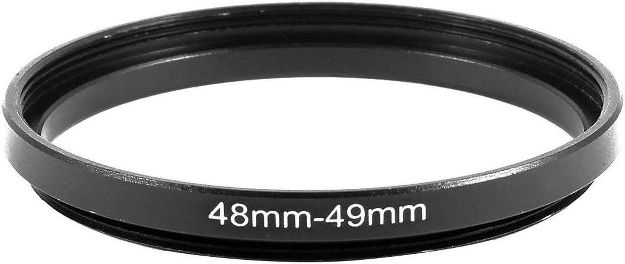 Unique Bargains 48mm-49mm 48mm to 49mm Black Step Down Ring Adapter for Camera