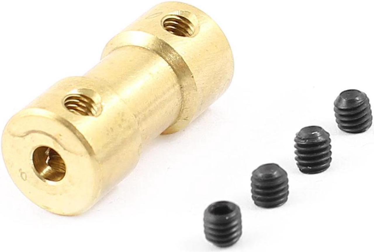 Main image of 3mm x 4mm RC Model Toy Brass Motor Shaft Coupling Connector Adapter Joint