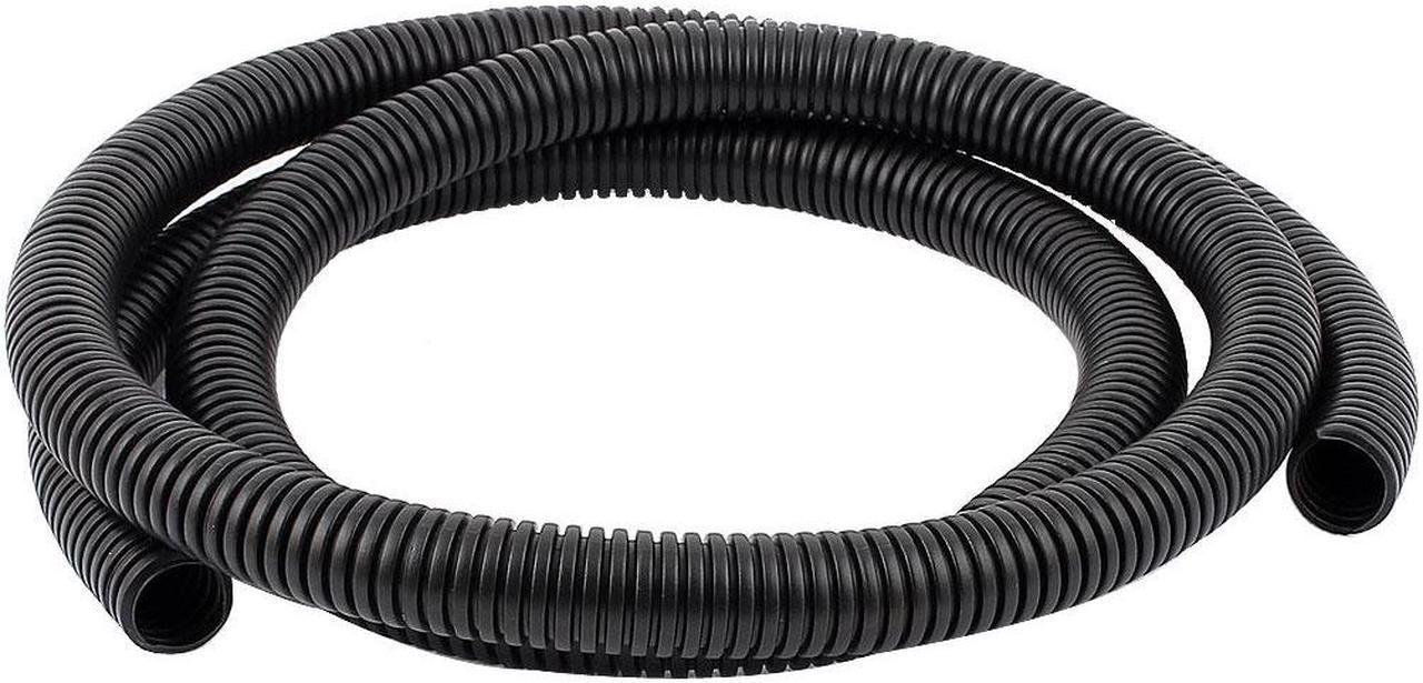 18mm x 15mm Flexible Corrugated Conduit Tube Pipe Hose Wire Tubing 1.6M 2.5ft