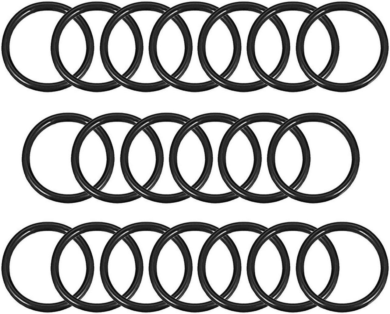 O-Rings Nitrile Rubber 20mm x 25mm x 2.5mm Seal Rings Sealing Gasket 20pcs