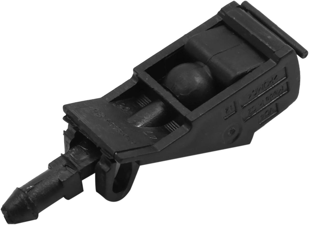Alt view image 4 of 4 - 2pcs Black Plastic Front Windshield Wiper Washer Nozzles 6E0955985 for Volkswagen Golf