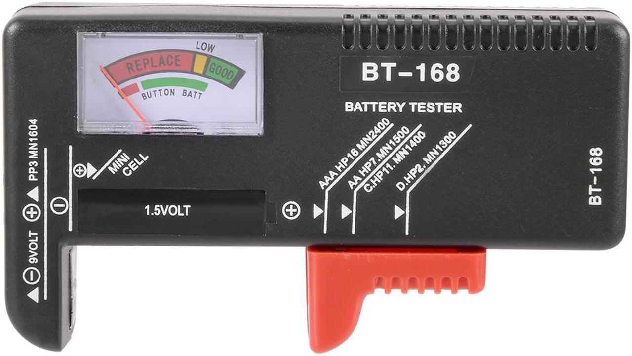 Alt view image 3 of 4 - Unique Bargains BT168 Universal Battery Checker Tester for AA AAA C D 9V Button Cell Batteries