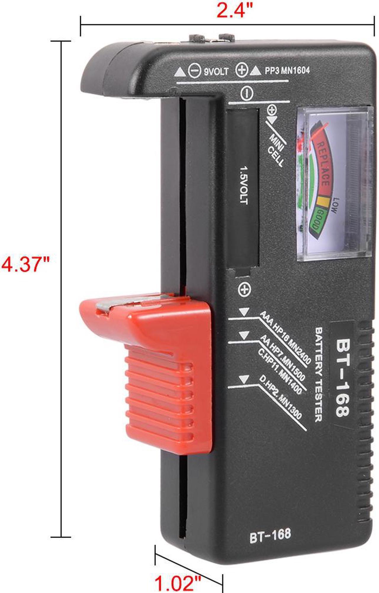 Alt view image 2 of 4 - Unique Bargains BT168 Universal Battery Checker Tester for AA AAA C D 9V Button Cell Batteries