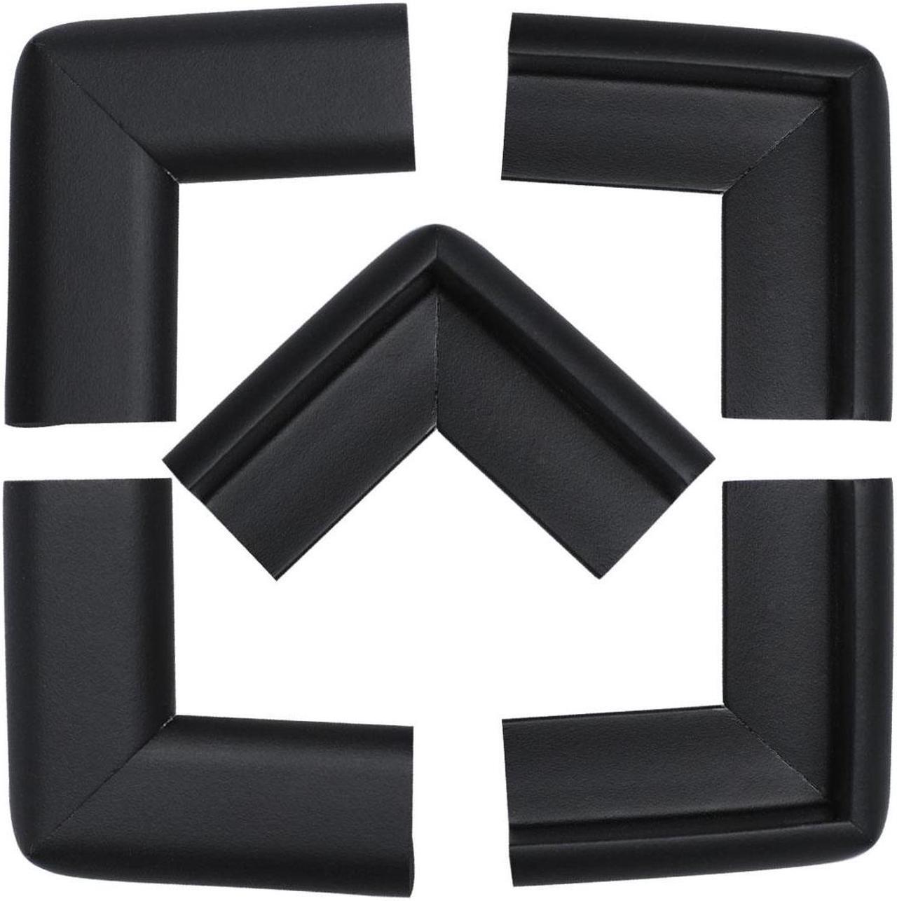 Main image of 5 Pack Foam Furniture Table Desk Edge Cover Pads Protectors Corner Cushions Bumper Guards Black