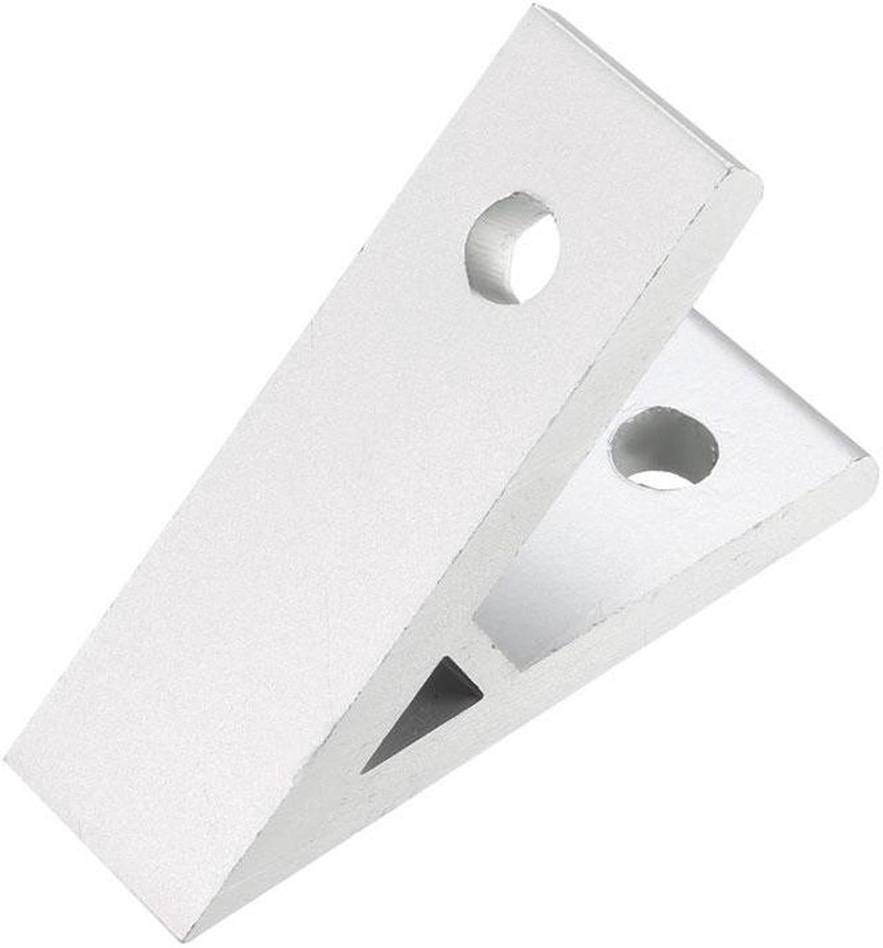 2020 Aluminum Corner Brackets Profile Corner Joint Connectors Corner Braces (45 Degree Angle) 3Pcs