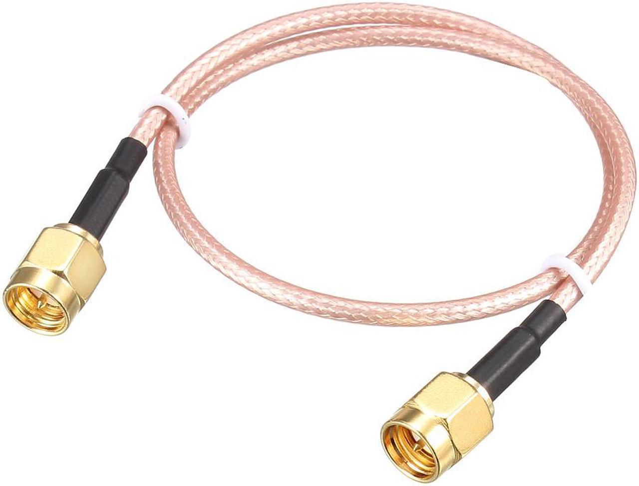 Low Loss RF Coaxial Cable Connection Coax Wire RG-316, SMA Male to SMA Male 30cm 5pcs