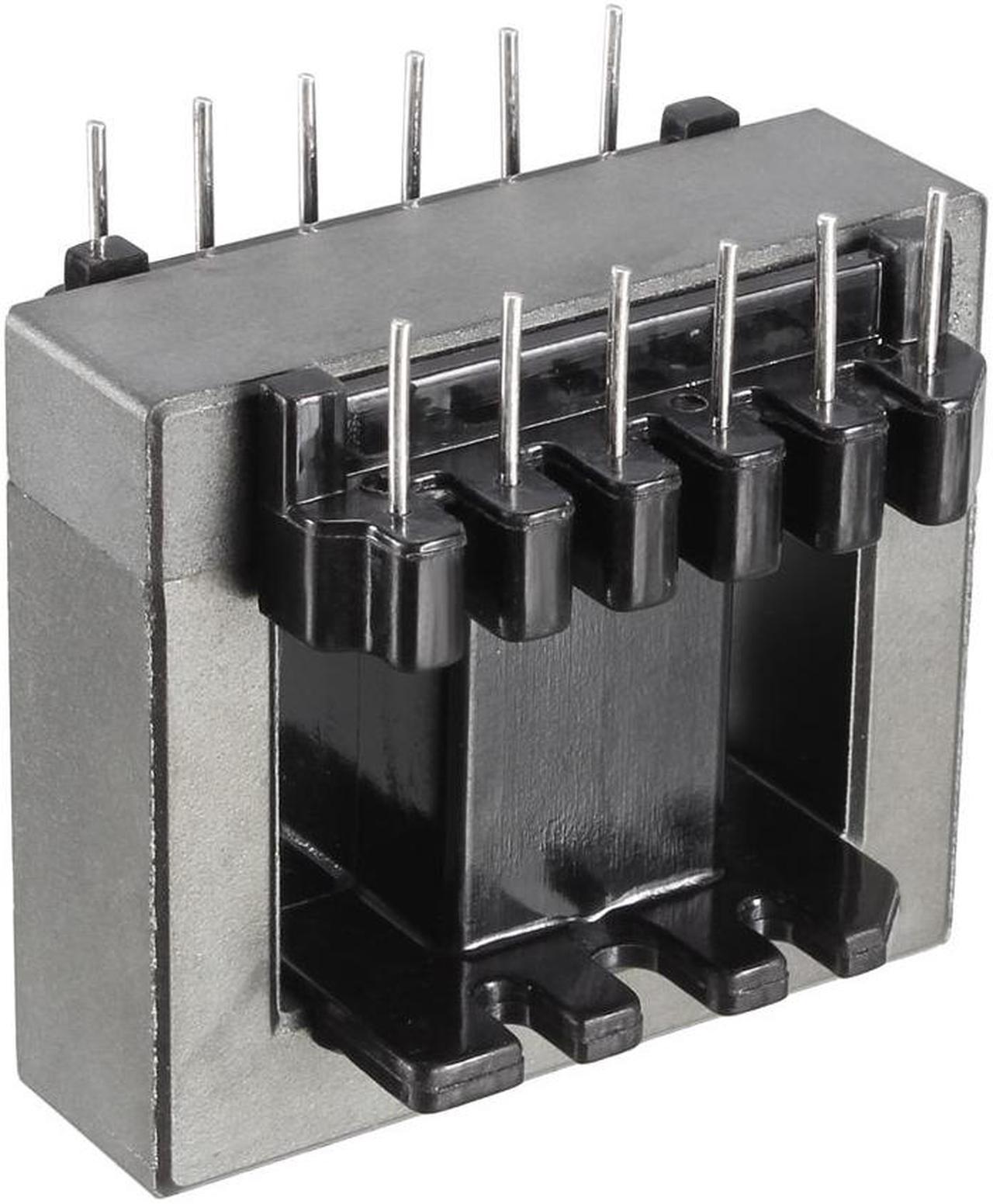 2 Sets EI40 6 with 6pin Transformer Bobbin PC40 Ferrite Core