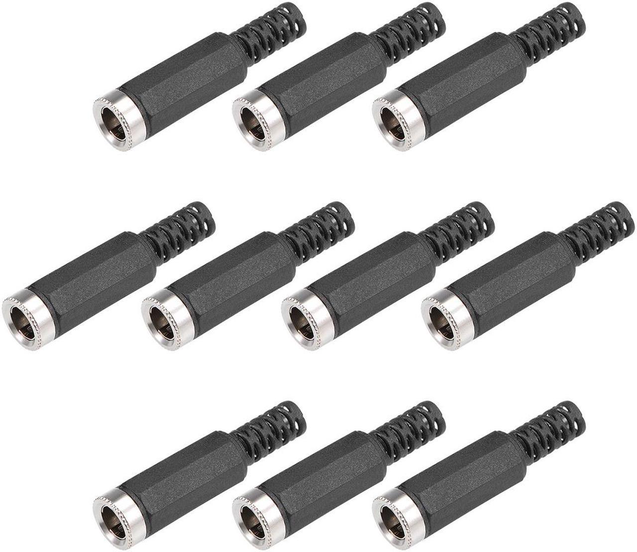 10pcs 5.5mm x 2.1mm Female DC Power Jack Connector Socket Adapter for Power Supply Connector