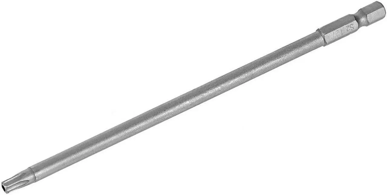 Main image of Torx Screwdriver Bits 1/4-Inch Hex Shank 150mm Length TT27 Magnetic Security Star Screw Driver S2 Bit