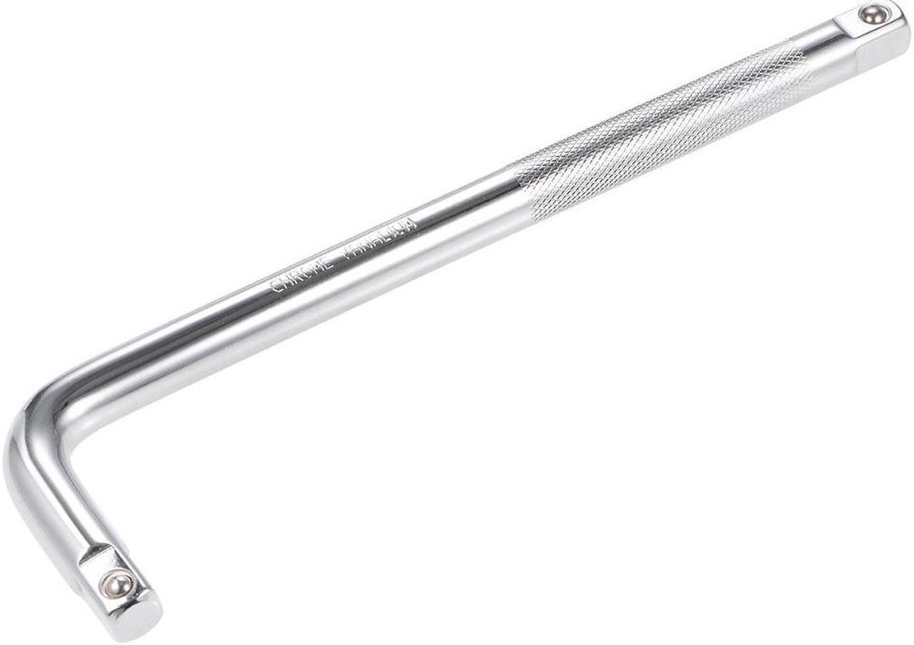 Socket Breaker Bar L-Shape Extention Bar Wrench 1/2-Inch Square Drive Cr-V Steel