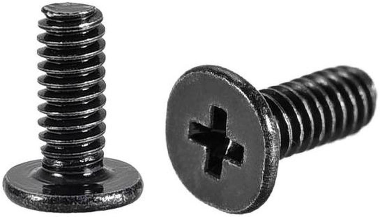 M2 x 5mm Laptop Notebook Computer Screws Phillips Head Screw Fastener Black 3.8mm Dia Screw Head for IBM HP Dell Lenovo Sony Gateway Acer Samsung 100pcs