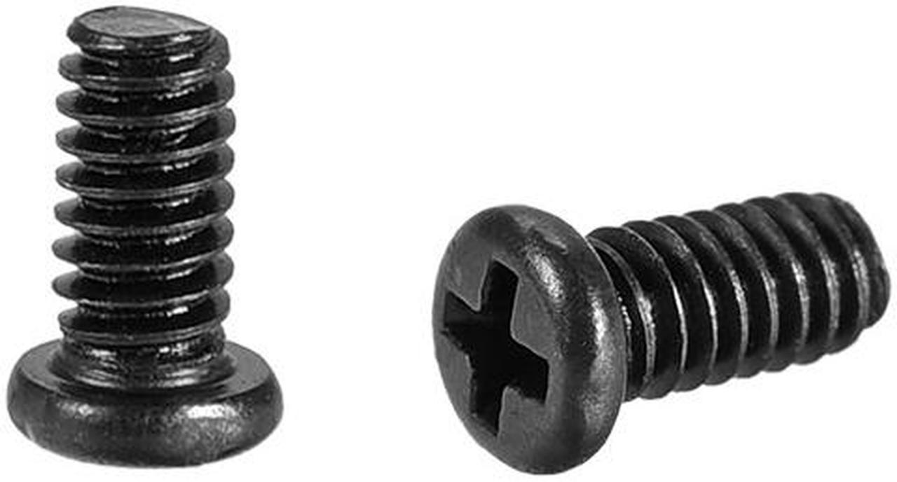 M2 x 5mm Laptop Notebook Computer Screws Phillips Head Screw Fastener Black 2.8mm Dia Screw Head for IBM HP Dell Lenovo Sony Gateway Acer 200pcs