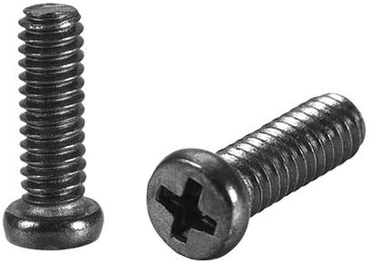 M2 x 6mm Laptop Notebook Computer Screws Phillips Head Screw Fastener Black 2.8mm Dia Screw Head for IBM HP Dell Lenovo Sony Gateway Acer 100pcs