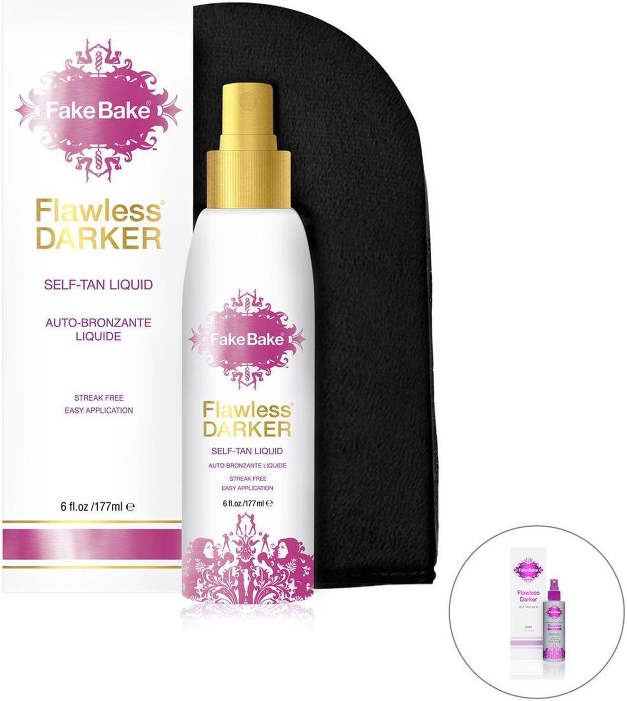 Alt view image 3 of 3 - Fake Bake - Flawless Darker Self-Tan Liquid & Professional Mitt 170ml/6oz