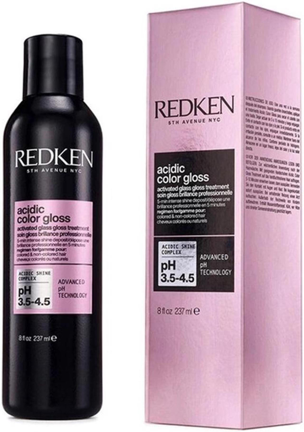 Main image of Redken Acidic Color Gloss Activated Glass Gloss Treatment 8oz