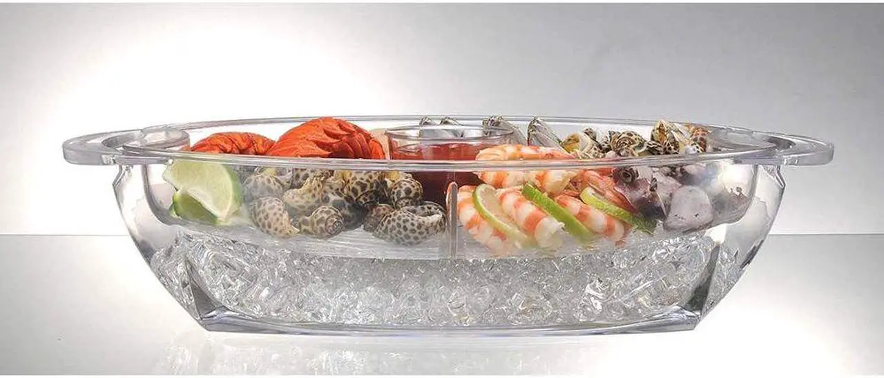Alt view image 12 of 13 - Prodyne A903b Black Wine Cooler Two Tone Iceless Swirl Design