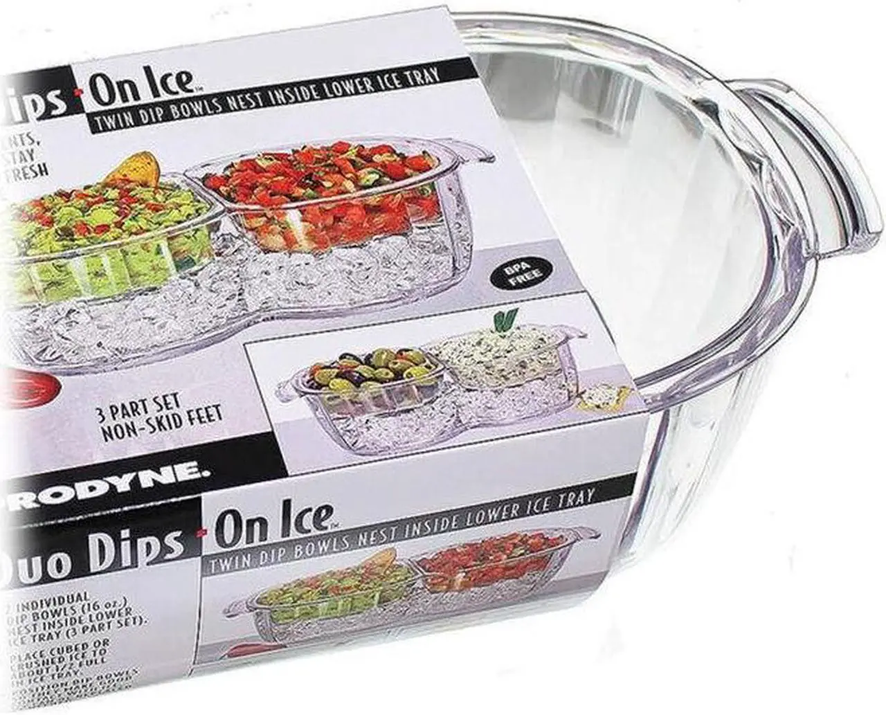 Alt view image 4 of 7 - Prodyne AB-66 Duo Dips On Ice