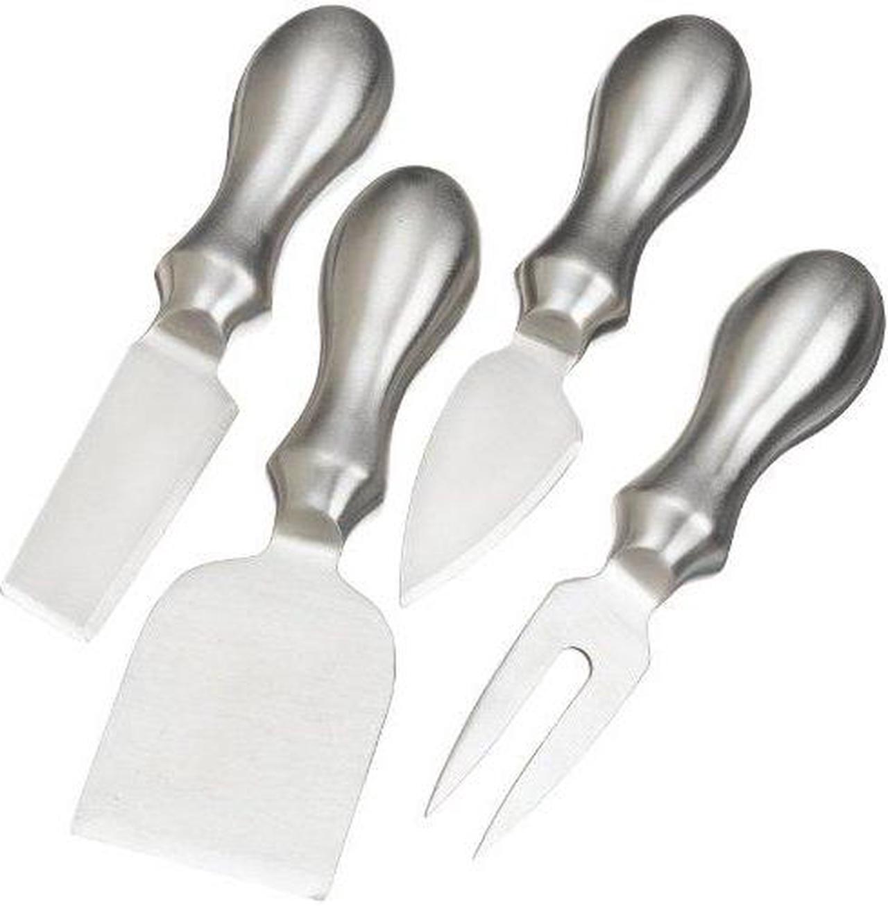 Alt view image 5 of 5 - prodyne k4s stainless steel cheese knives, set of 4