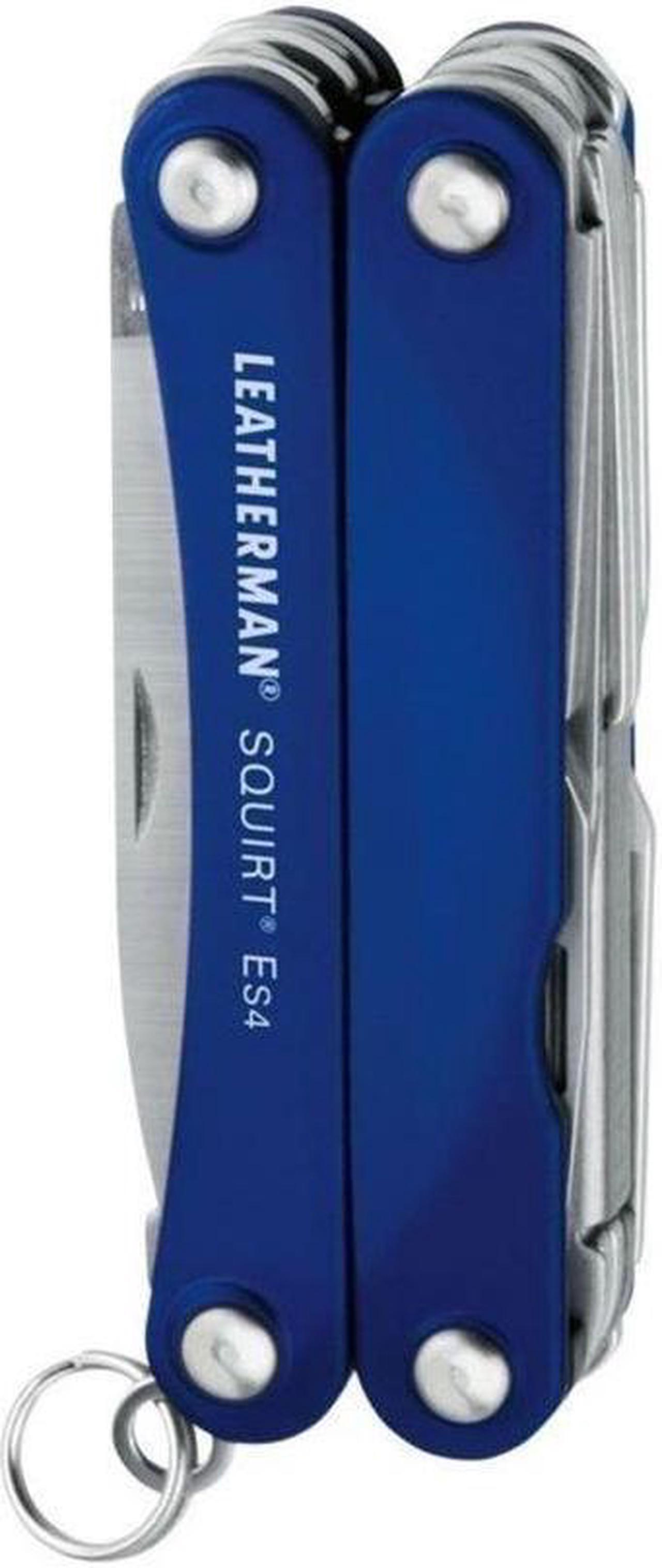 Alt view image 3 of 9 - Leatherman LM41203 Squirt Es4 Blue 2 1/4" Closed Stainless Construction W/ Blue