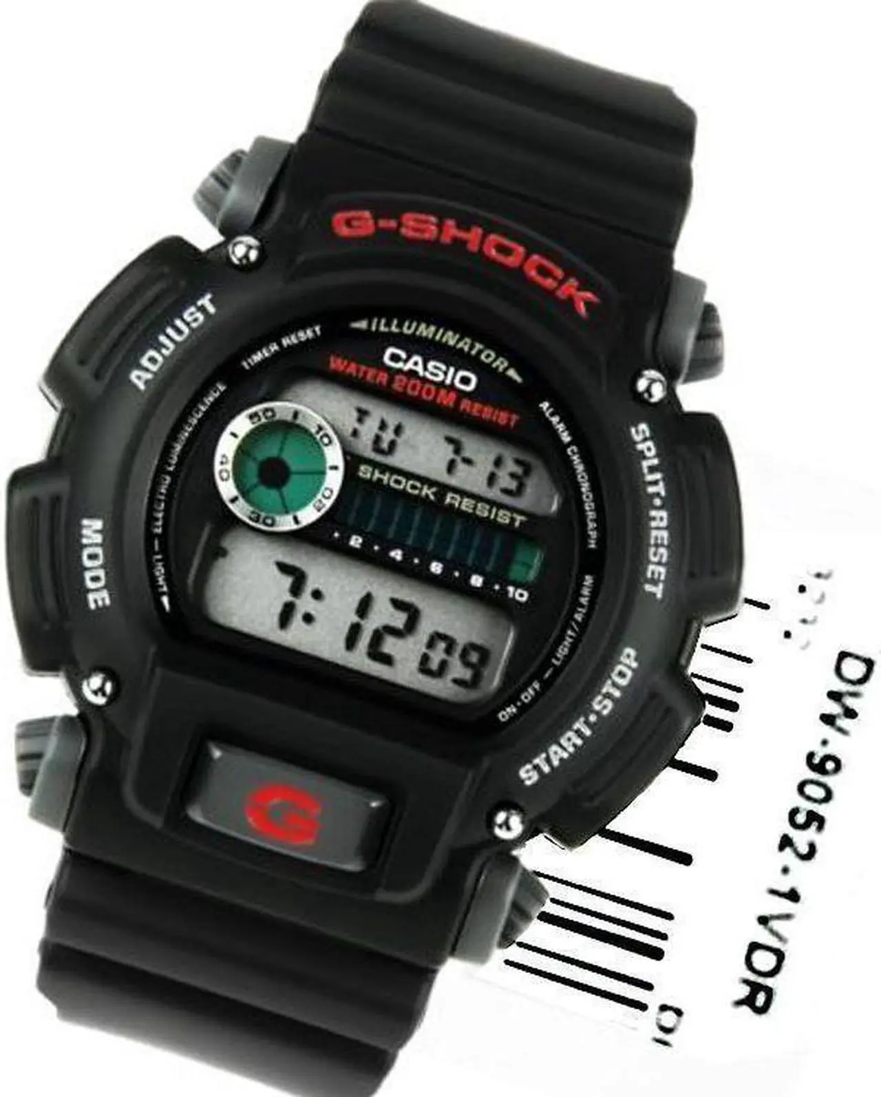 Alt view image 6 of 19 - CASIO DW-9052-1VCF G Shock Mens Watch Black