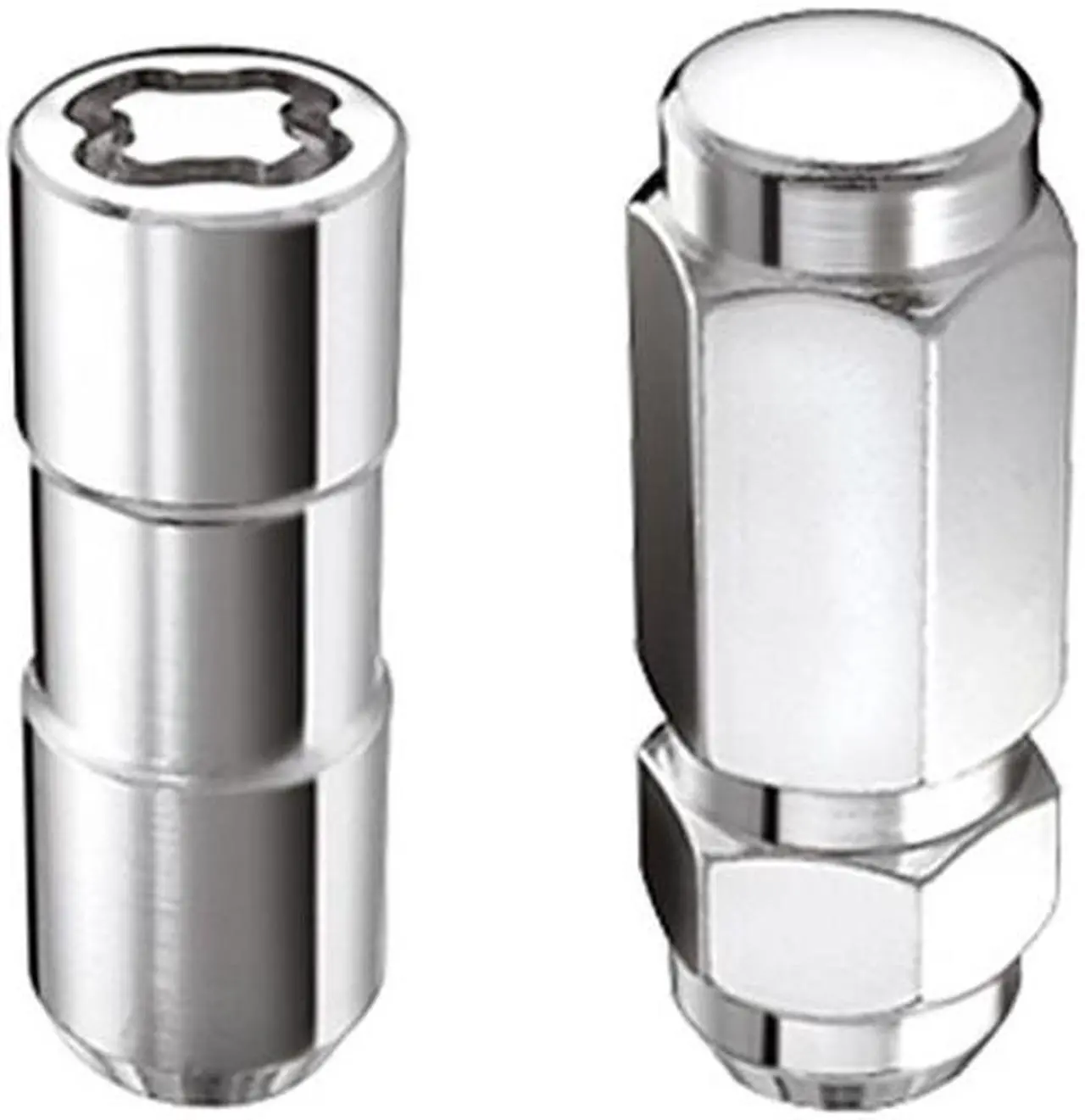Alt view image 2 of 8 - McGard 84834 Chrome Cone Seat Wheel Installation Kit; 8 Lug (9/16"-18)