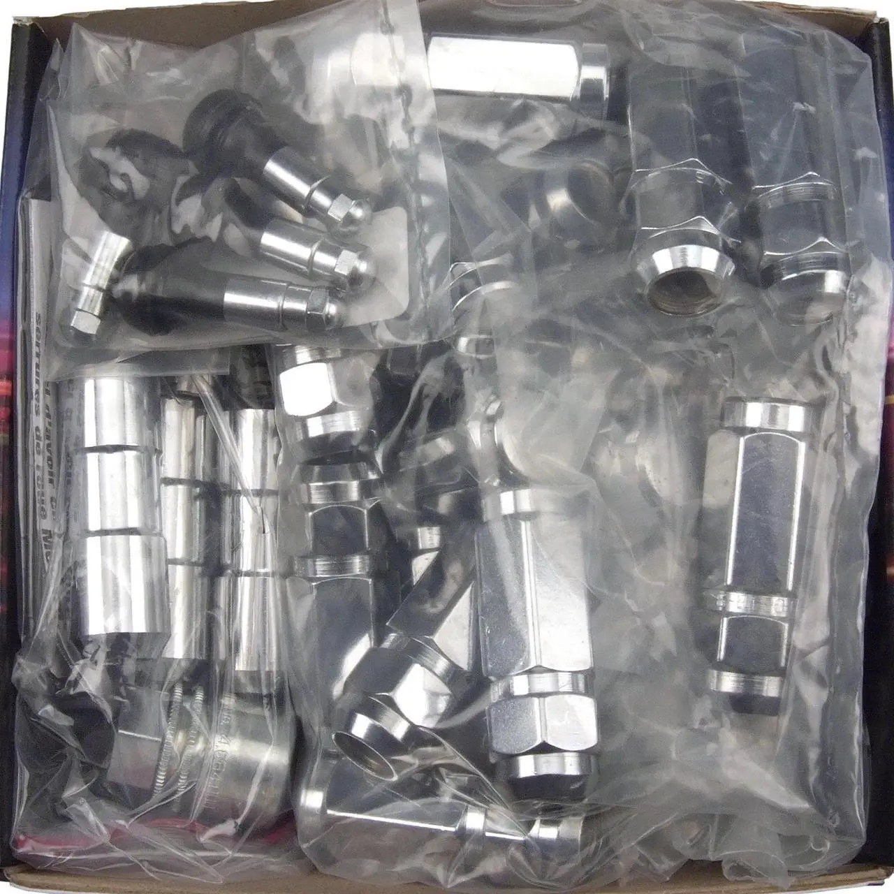 Alt view image 3 of 8 - McGard 84834 Chrome Cone Seat Wheel Installation Kit; 8 Lug (9/16"-18)