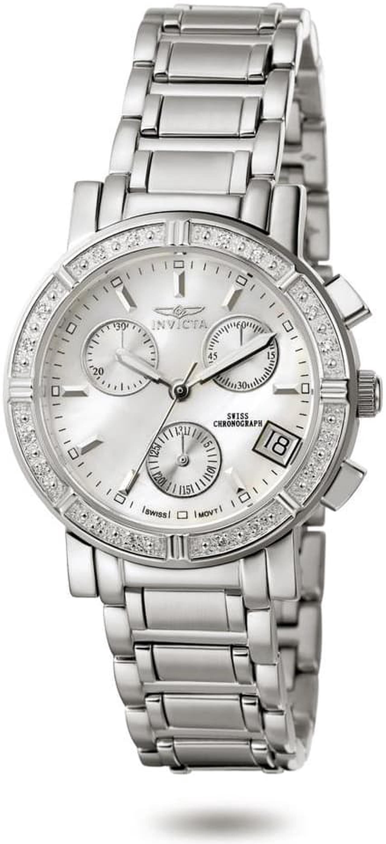 Alt view image 16 of 20 - Women's Invicta II Chronograph Diamond Watch