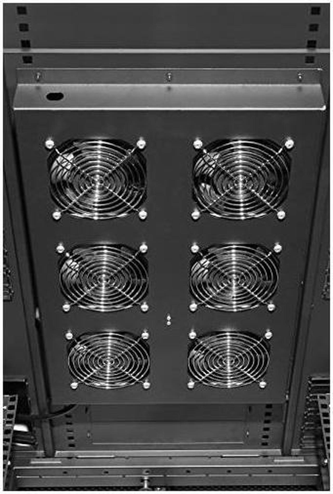 Alt view image 3 of 8 - CRA11001 6U ROOF FAN PNL 6X120V